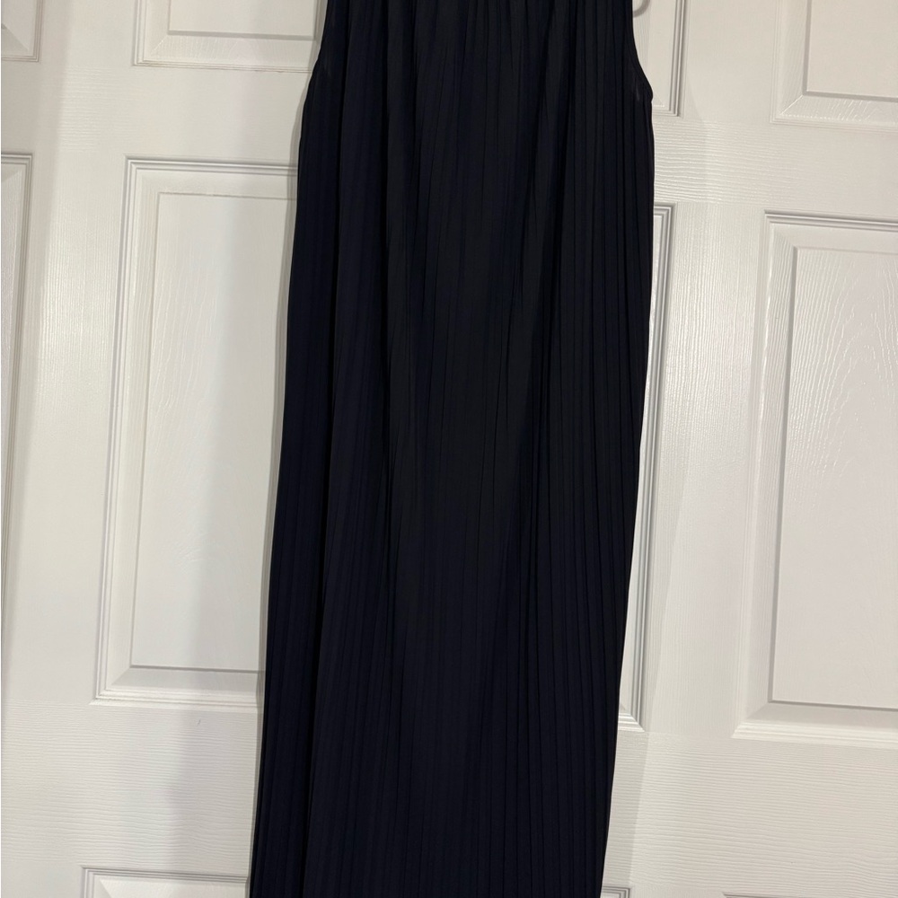 MaxMara Leisure Black Pleated Dress